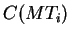 $ C(MT_i)$