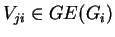 $ V_{ji} \in GE(G_i)$