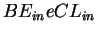 $ BE_{in} e CL_{in}$